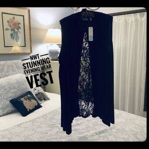 👠👠STUNNING EVENING SHAWL VEST
